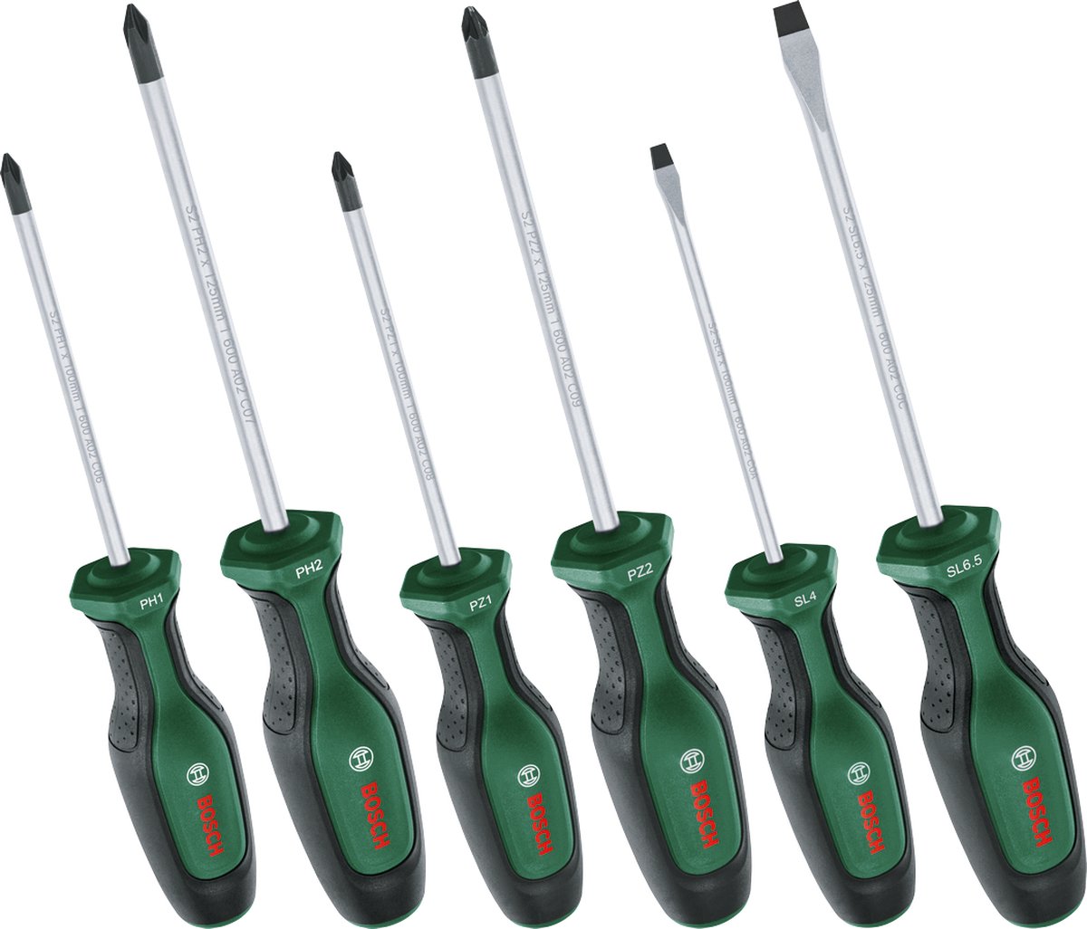 Bosch-Schraubendreher-Set – 6-teilig