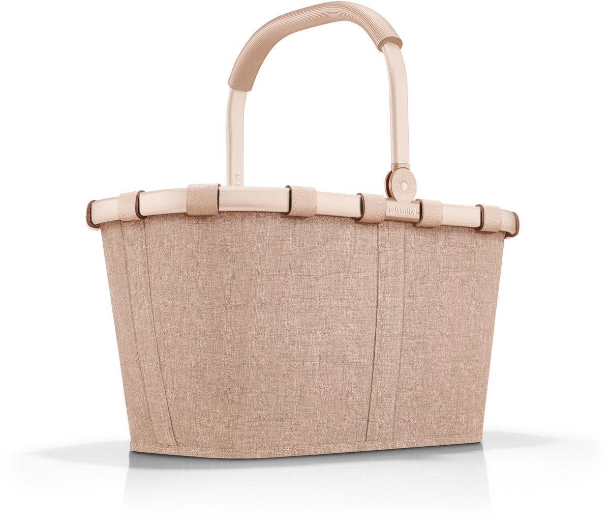 Reisenthel Carrybag Einkaufskorb – 22 l – Gestell Twist Coffee Beige