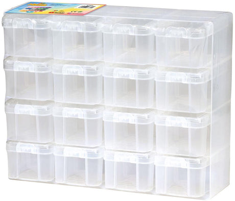 Hama Iron Perlen Storage Box Set mit 16 Speicherboxen