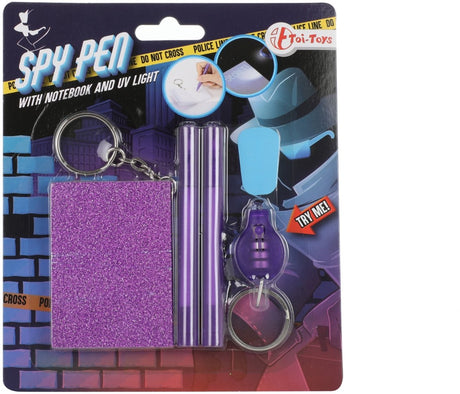 Toi-Toys Notebook mit UV-Lampe und Sekretärstift