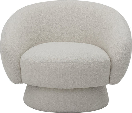 Bloomingville – Ted Loungesessel – Weiß – Polyester