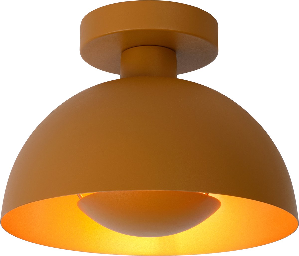 Lucide Siemon - Deckenleuchte (Deckenleuchte) - ø 25 cm - 1xe27 - ockergelb
