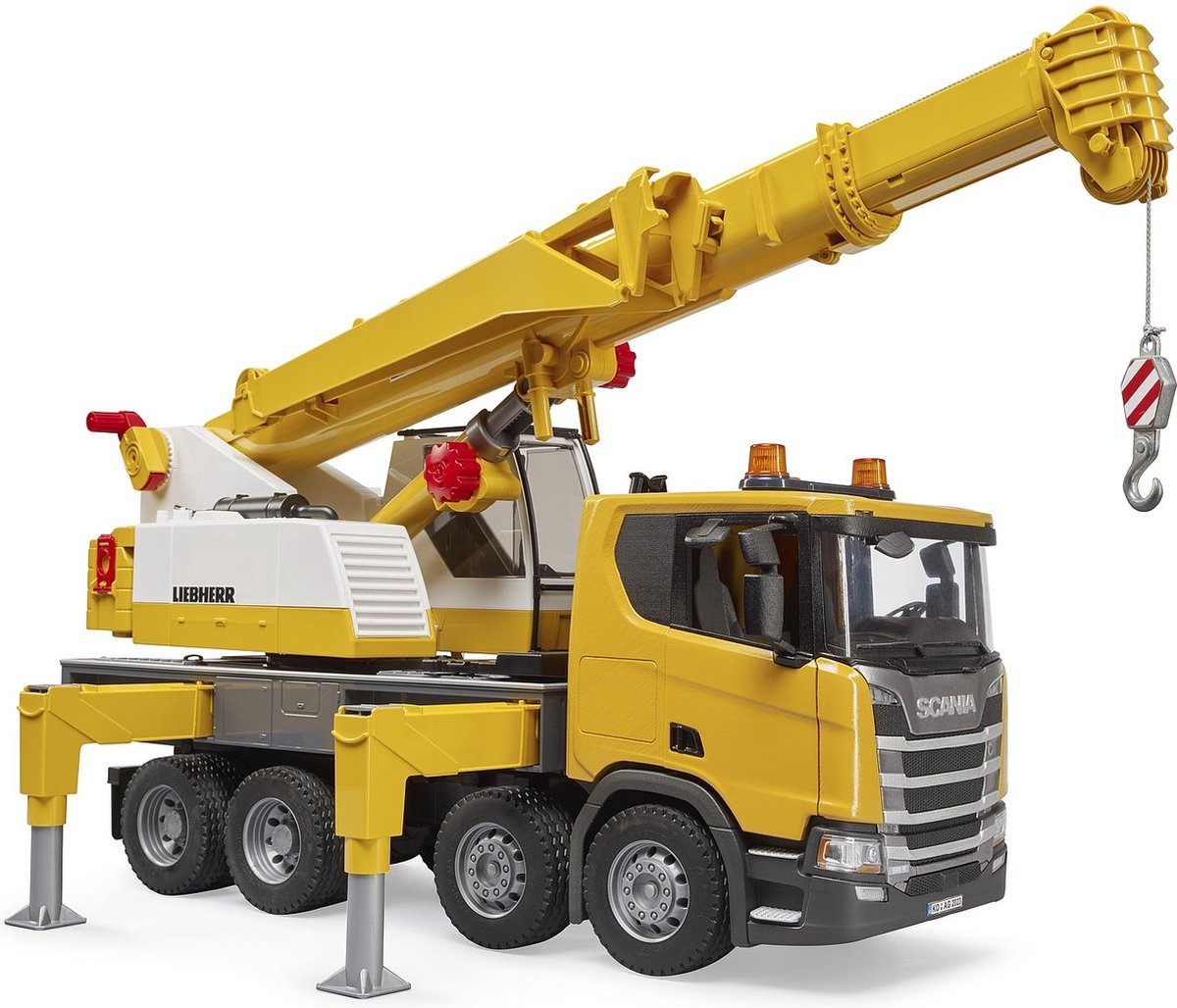 Bruder 3571 LKW Scania 560R Liebherr Kran mit LKW
