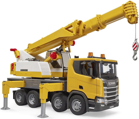 Bruder Truck Scania 560r Liebherr Kraan mit LKW