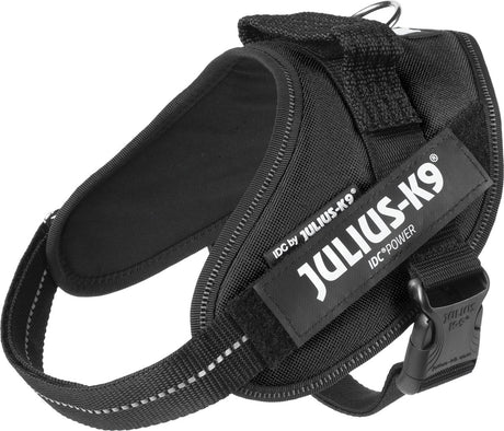 Julius K9 IDC Power-Harnas Tuig für Etiketten schwarz