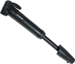 Dunlop travel bike mini pomp black met adapter