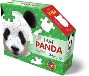 Mad capp puzzel speelgoed panda voor kinderen - educatief dierenplezier.