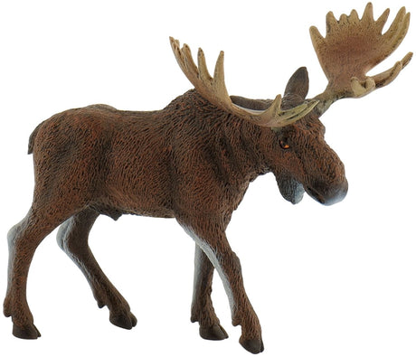 Bullyland 63608 – Spielfigur Elch – ca. 14 cm – lebensechte und detaillierte Gestaltung – ideal als lehrreiche Spielfigur, Dekoration oder kleines Geschenk für Kinder ab 3 Jahren.