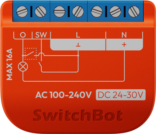 Switchbot - slimme relais schakelaar 1pm - matter-compatibel