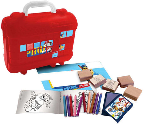 Multiprint Paw Patrol Reisenstempel und Farbkoffer