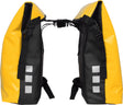 Willex doppelte Fahrradtasche - sportlich - gelb - 34l