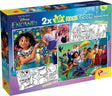 Lisciani – Encanto – Double Face – Puzzle Maxiboden – 2 x 60 Teile