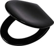 Tiger Ventura - Toilettensitz - WC-Sitz mit Deckel - Absenkautomatik - Easy-Clean-Funktion - Duroplast - Schwarz