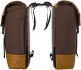 Agu dwr dubbele fietstas urban pumpkin spice