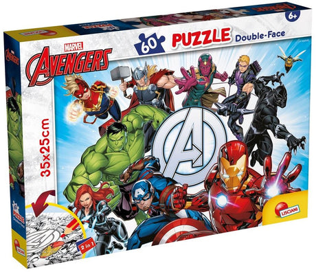 Lisciani Marvel Puzzle Df M-Plus 60 Avengers