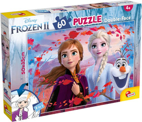 Lisciani - Frozen 2 - Double Face - Puzzle - 60 Teile