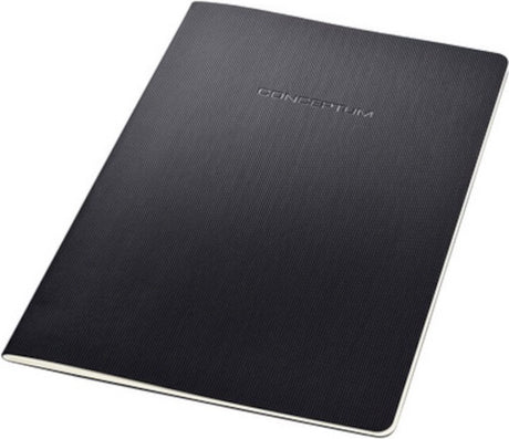 Sigel – Notizbuch – Conceptum – A6 – Schwarz – Softcover – 64 Seiten – Linie – 80-Gramm-Papier – si-co865