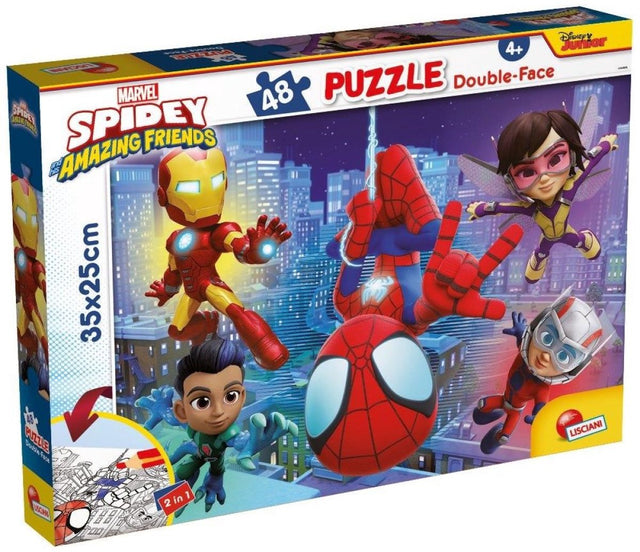 Lisciani Marvel Puzzle DF M-Plus 48 Spidey
