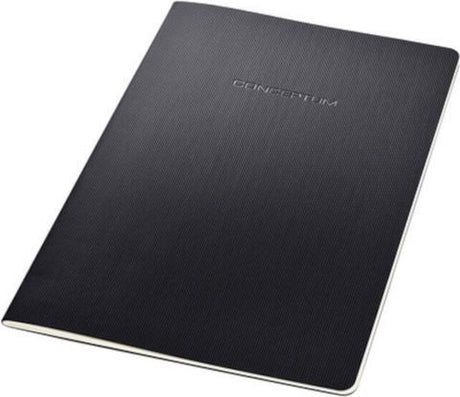 Sigel Notizbuch A5 Conceptum schwarz Softcover 64 Seiten 80 Gramm Diamant