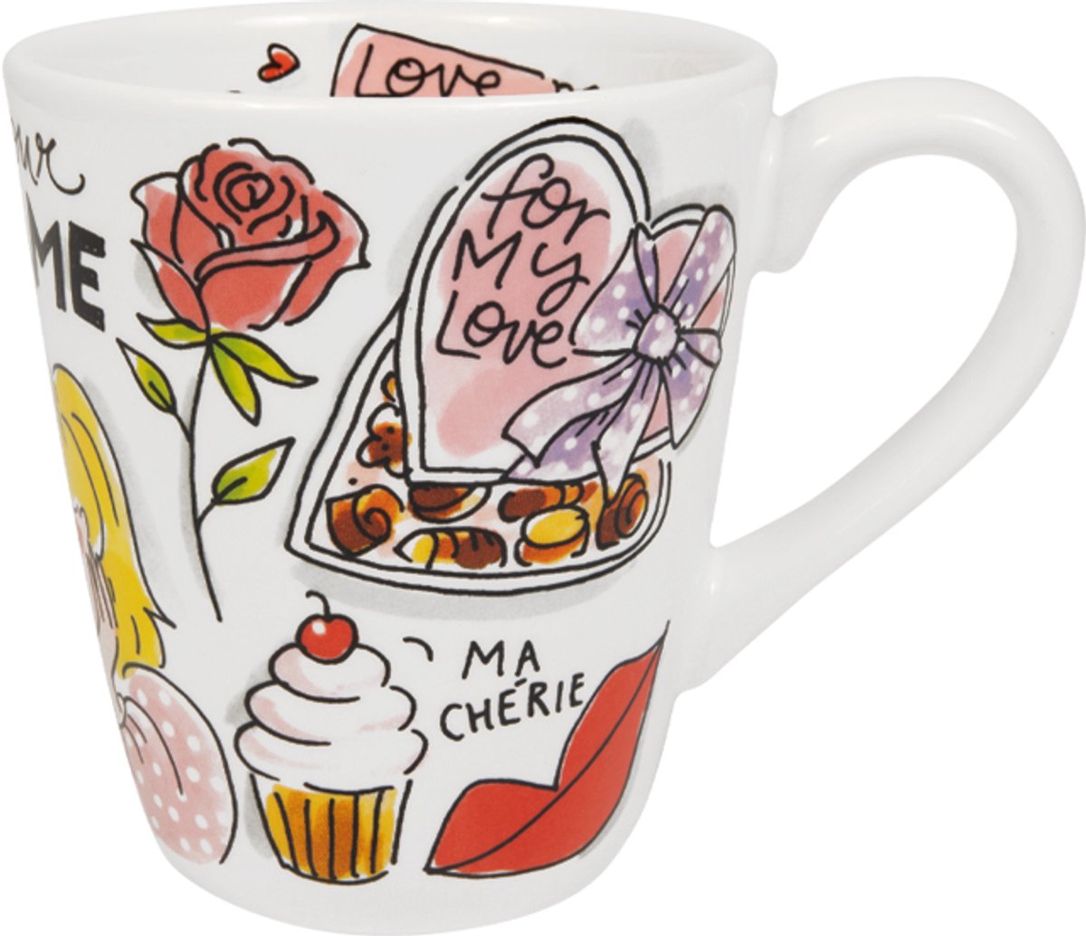 Blond amsterdam , specials. love: beker 0,35l madame