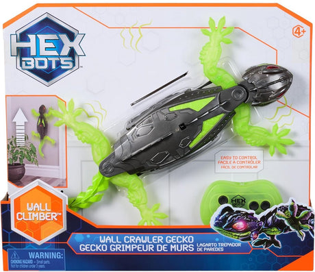 Hex Bots – Wall Crawling Gecko RC – Wiederaufladbares Roboterspielzeug mit Fernbedienung