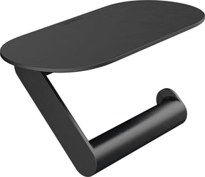 Hansgrohe Wallstoris Toilettenpapierhalter – 23 x 9,7 x 3,4 cm – mattschwarz