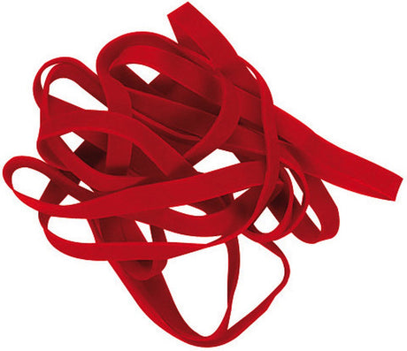 Alco elastics - content 500 grams - 130x10mm - red - al-756