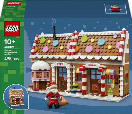 Lego kerst 40809 - winters peperkoekhuisje