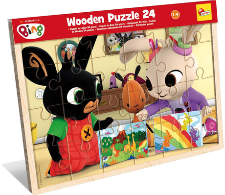 Lisciani Bing Holzpuzzle 24 im Display 6