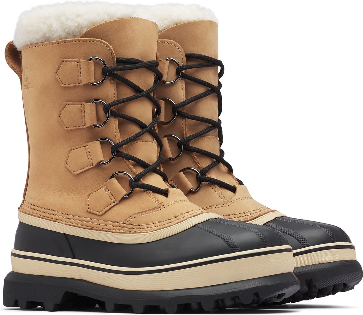 Sorel Caribou™ wp Damen-Schneestiefel – Buff – Größe 38,5