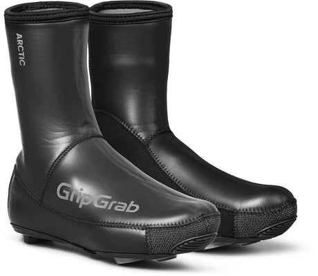 Gripgrab - Arctic 2 Waterproof Severe Winter Neopren-Radüberschuhe wasserdicht mit Fleecefutter - Schwarz - Unisex - Größe S (38 39)