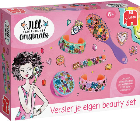 Jumbo - Jill Schirnhofer - Dekoriere dein eigenes Beauty-Set - Bastelset - Bastelpaket 6 Jahre