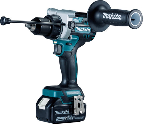Makita dhp486rtj 18 V Akku-Schlagbohrmaschine und Schraubendreher 2x 5,0 Ah in Mbox