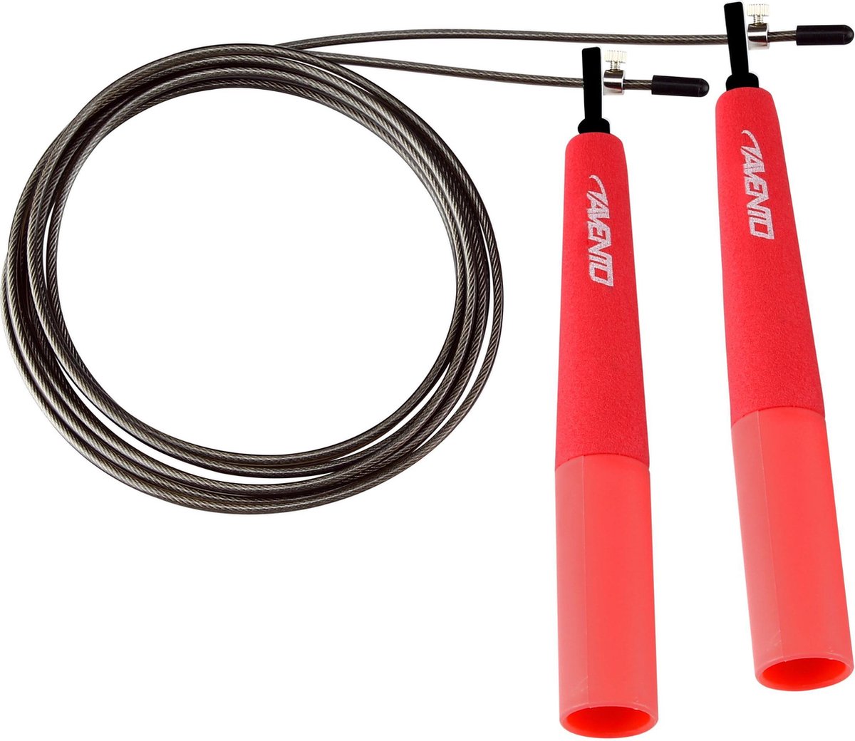 Avento Springseil Stahl - Speed ​​Grip - Pink