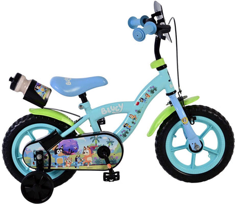 Volare Bluey Kinderfahrrad – Jungen – Mag-Räder – 12 Zoll – Hellblau