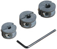 Wolfcraft Deep Stops | zum Bohren | ø6, 8, 10mm | 3 Stück - 2755000