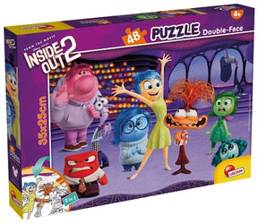 Lisciani - Inside Out 2 - Double Face - Puzzle - 48 Teile