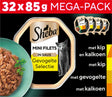 Sheba Katzenfutter - Minifilets - Geflügel in Soße - 32x85g Megapack