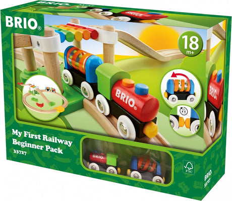 Brio Luxuseisenbahn-Set – für die Kleinen – magnetische Zugverbindungen – 33727