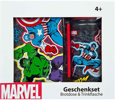 Undercover Lunchbox- und Trinkbecher-Set Marvel Avengers