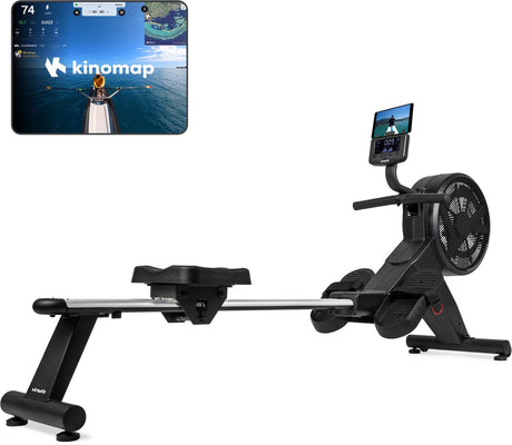 Virtufit elite air magnetic roeimachine - inklapbaar - lcd display - 16 standen - roeitrainer - roeiapparaat