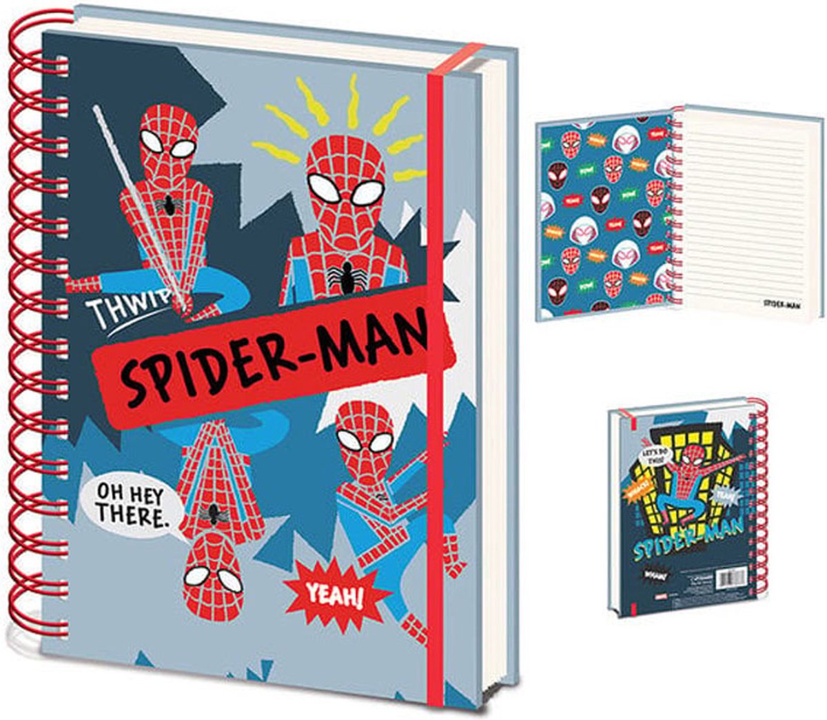Hole in the wall spider-man - sketch - a5 notitieboek