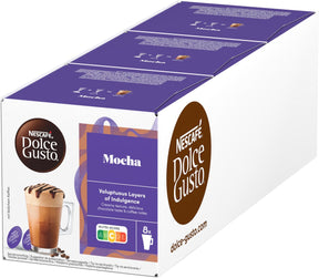 Nescafé Dolce Gusto Kapseln Mokka – 48 Kaffeetassen für 24 Tassen Kaffee