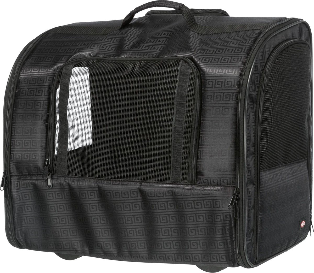 Trixie - Reisekorb - Trolley - Eleganz - Schwarz - 45x31x41 cm
