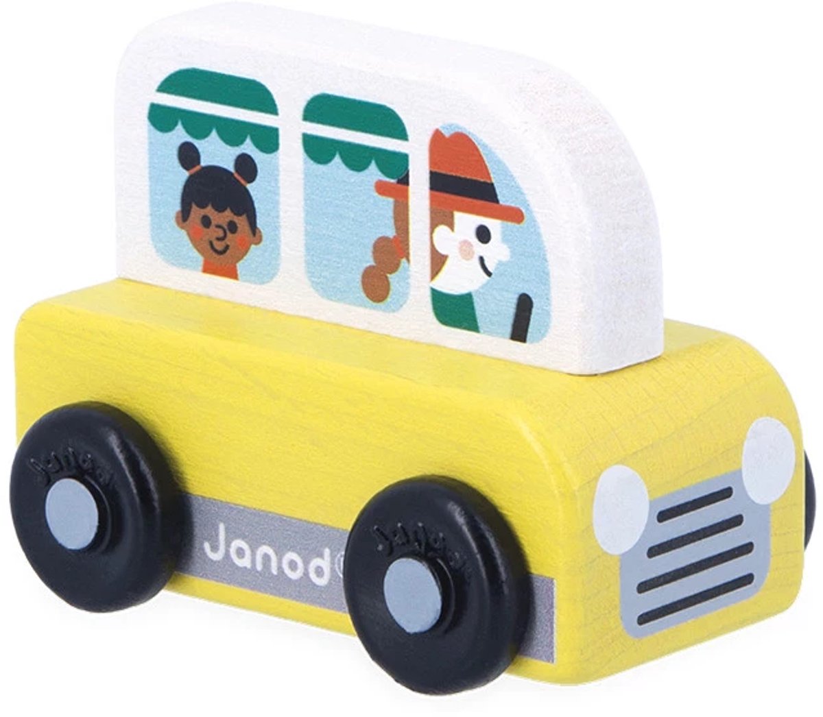 Janod - cross roads - houten busje