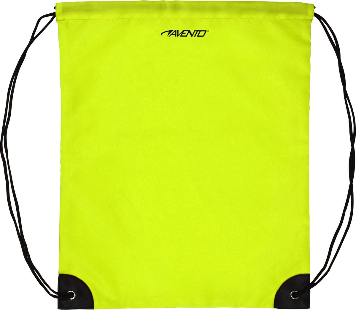 Avento Rucksack mit Kordelzug – fluoreszierendes Gelb