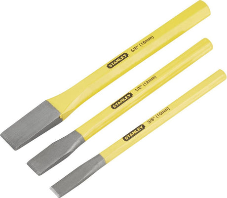Stanley Handwerkzeuge Kaltmeißel-Set 3-teilig. - 4-18-298