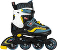 Nijdam Inline-Skates verstellbar – 33-37 – Game Patrol – Blau Schwarz 33-37