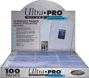Ultra pro hologram pages silver 9pocket (100)