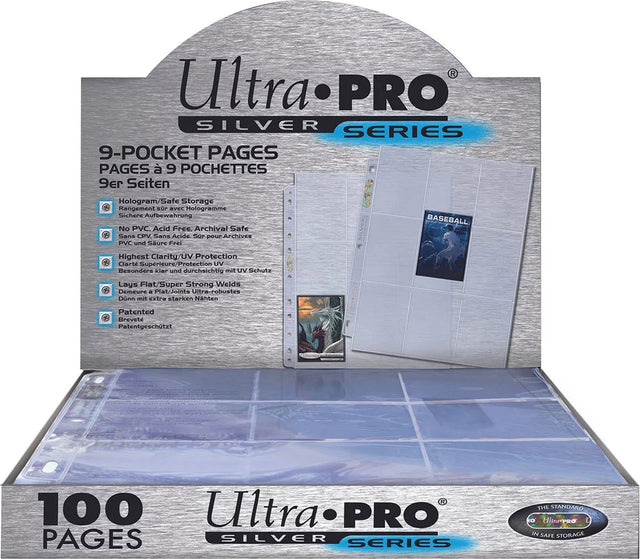 Ultra pro hologram pages silver 9pocket (100)